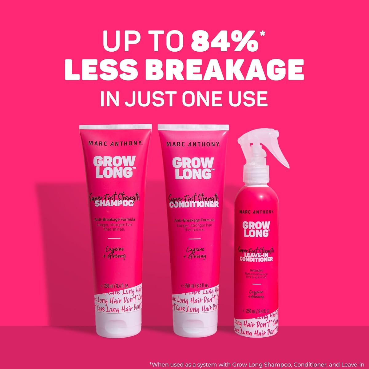 Marc Anthony Strengthening Grow Long Conditioner with Caffeine & Ginseng, 250ml - Image 5