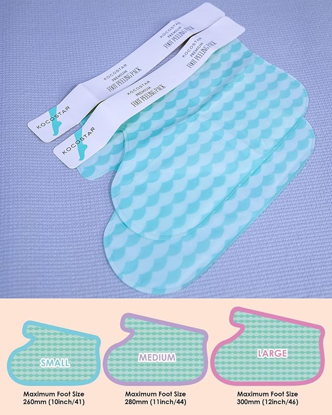 Kocostar Premium Foot Peeling Pack - Exfoliating Mask, 32ml 1's - Image 2