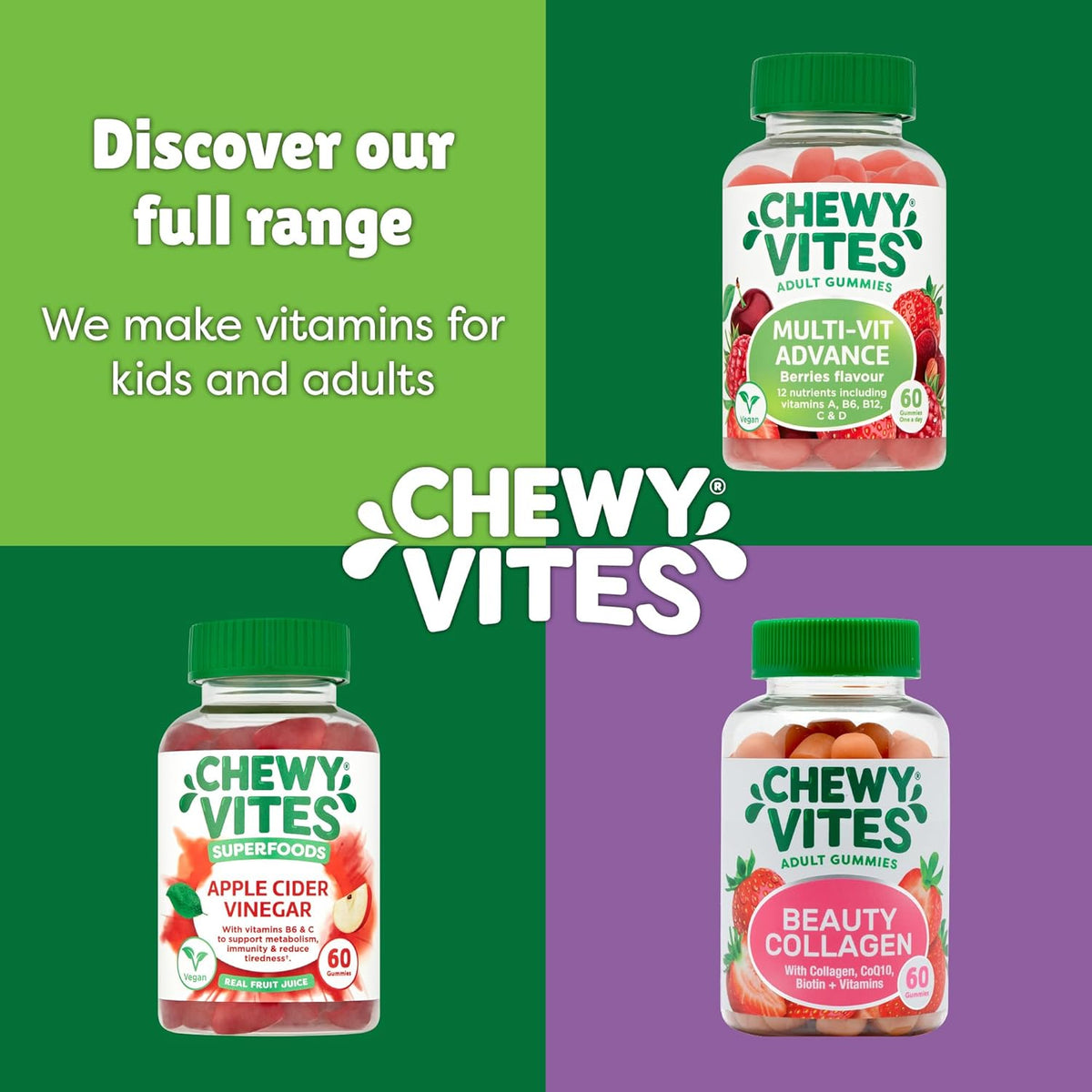 Chewy Vites Women's Multivitamin Gummies - 60 Count - Image 8