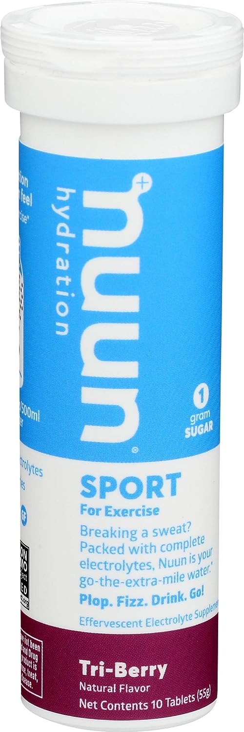 Nuun Act Sport Hydration Tablets - Tri-Berry Flavour, 10 Count - Image 2