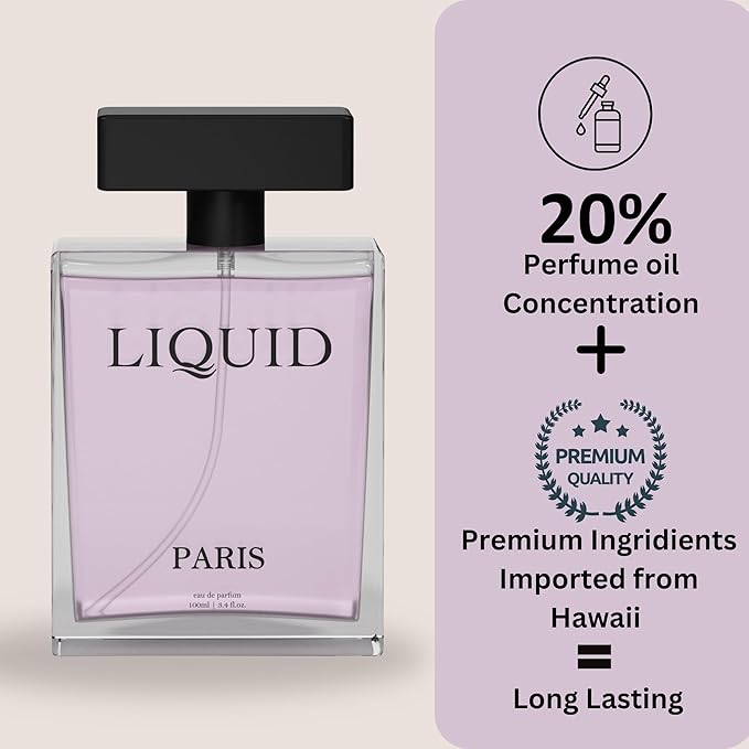 Paris Liquid Eau De Parfum - Deodorant & Fragrance, 90ml - Image 4