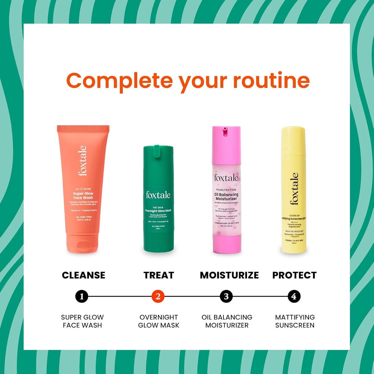 Foxtale Overnight Glow Mask with AHAs and PHAs - 30ml - Image 7