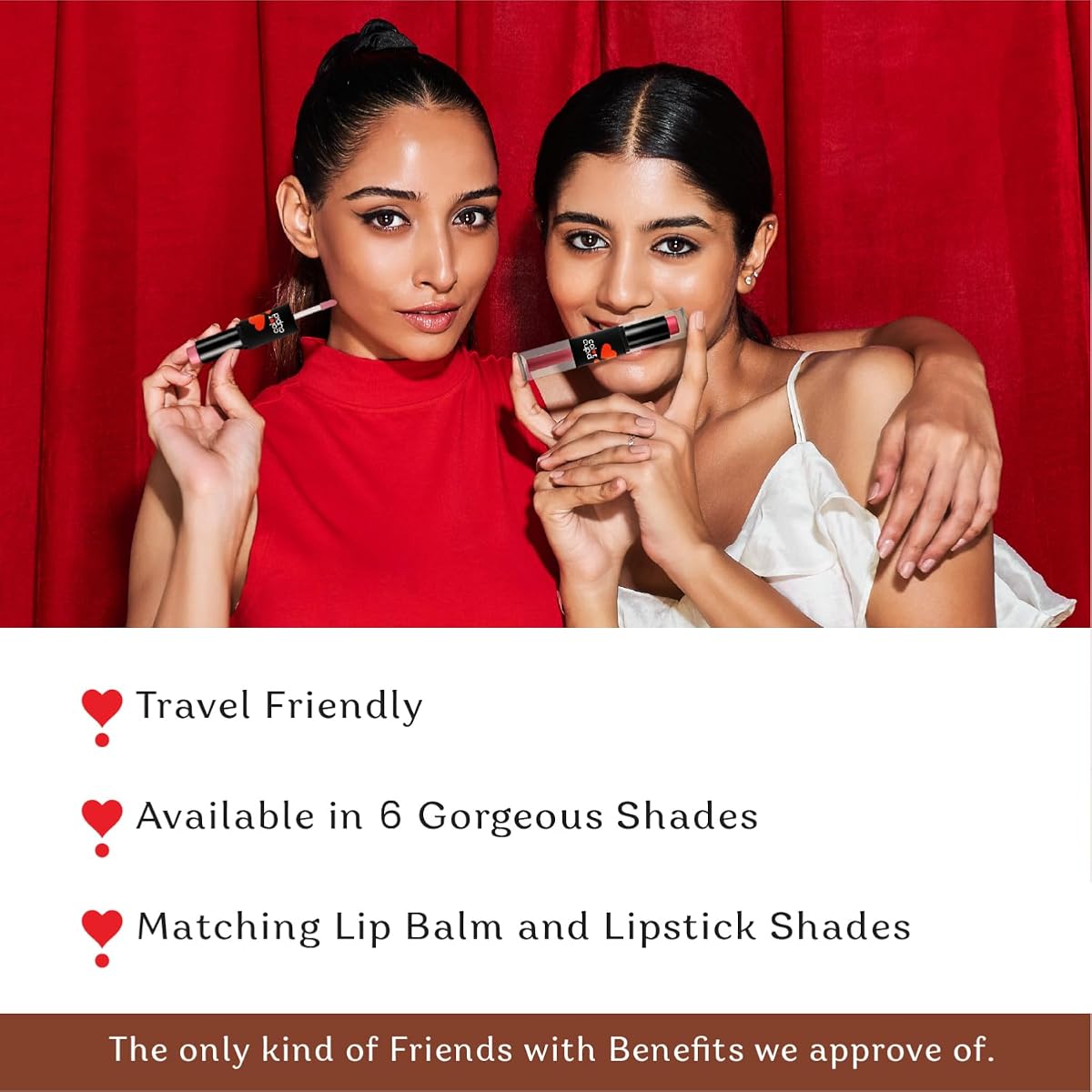 Color Cupid Lip Balm + Liquid Lipstick Mochamingle LB2 - Dual-End Hydration and Colour - Image 5