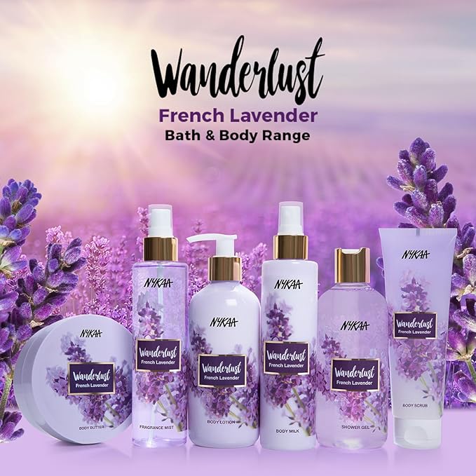 Nykaa Wanderlust French Lavender Body Lotion - 300ml - Image 6