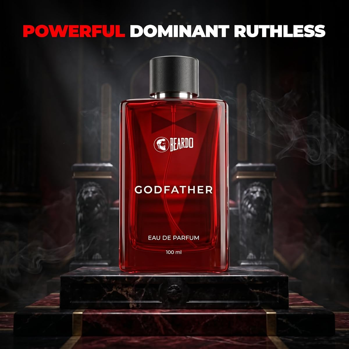 Beardo Godfather Perfume - Aromatic Spicy Scent, 100ml - Image 3