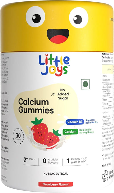 Little Joys Calcium Gummies (Strawberry) - 30 N