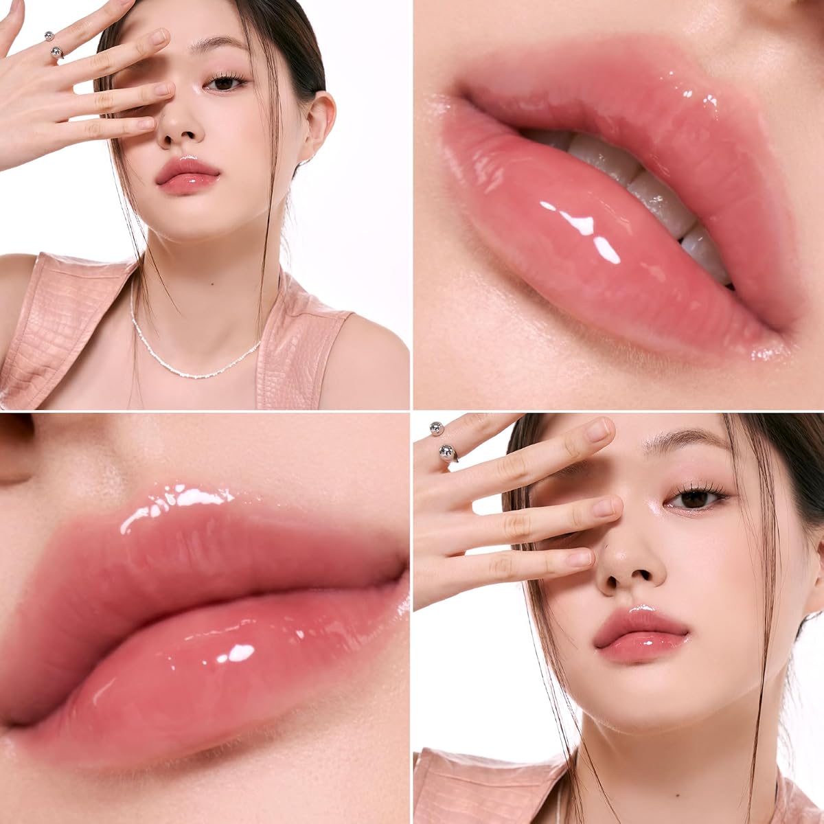 Rom&Nd Glasting Colour Gloss 03 Rose Finch - Plump Shine Finish - Image 7
