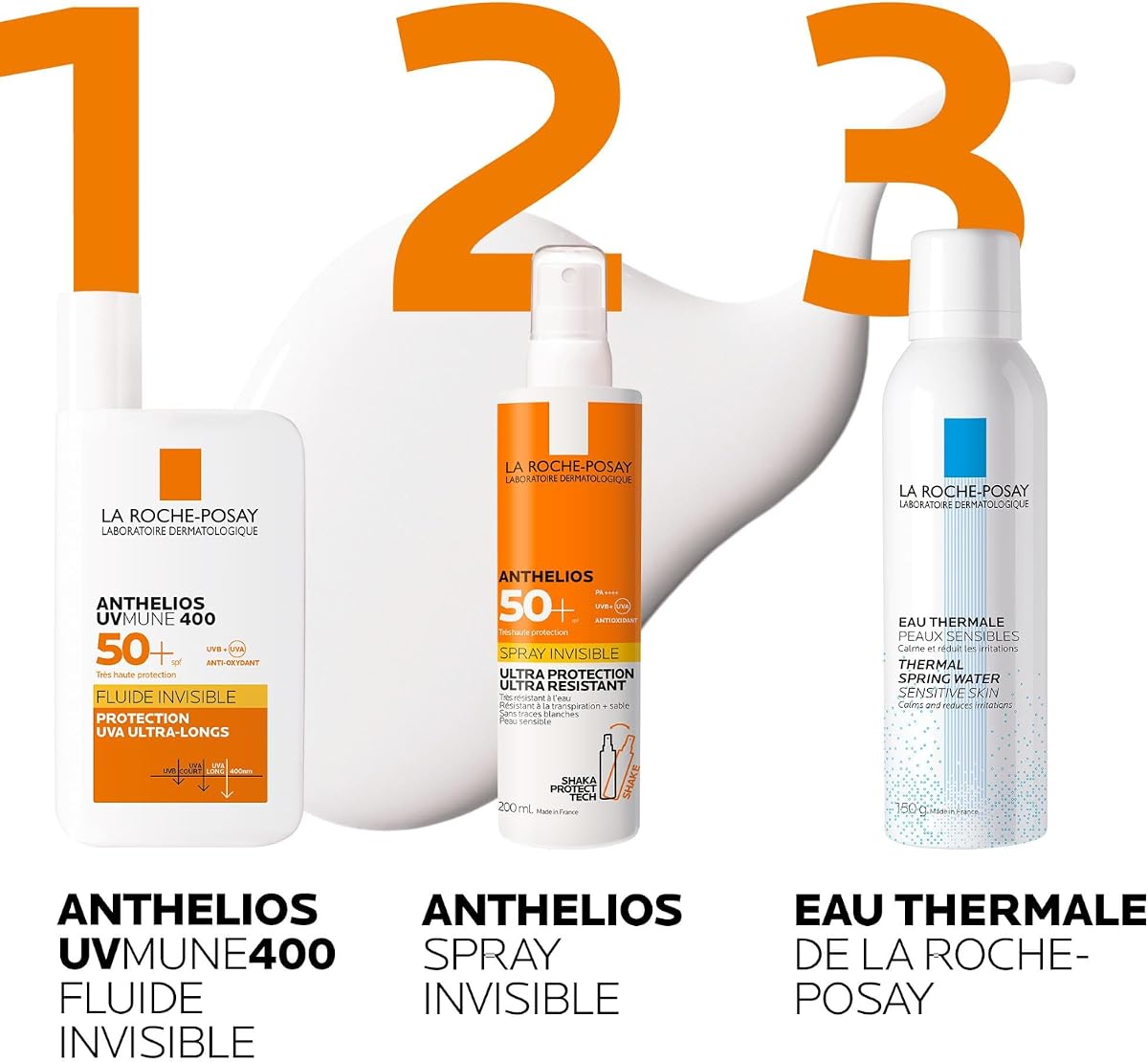 LRP Anthelios UVMune 400 SPF50+ Invisible Fluid, Fragrance-Free, 50ml - Image 4