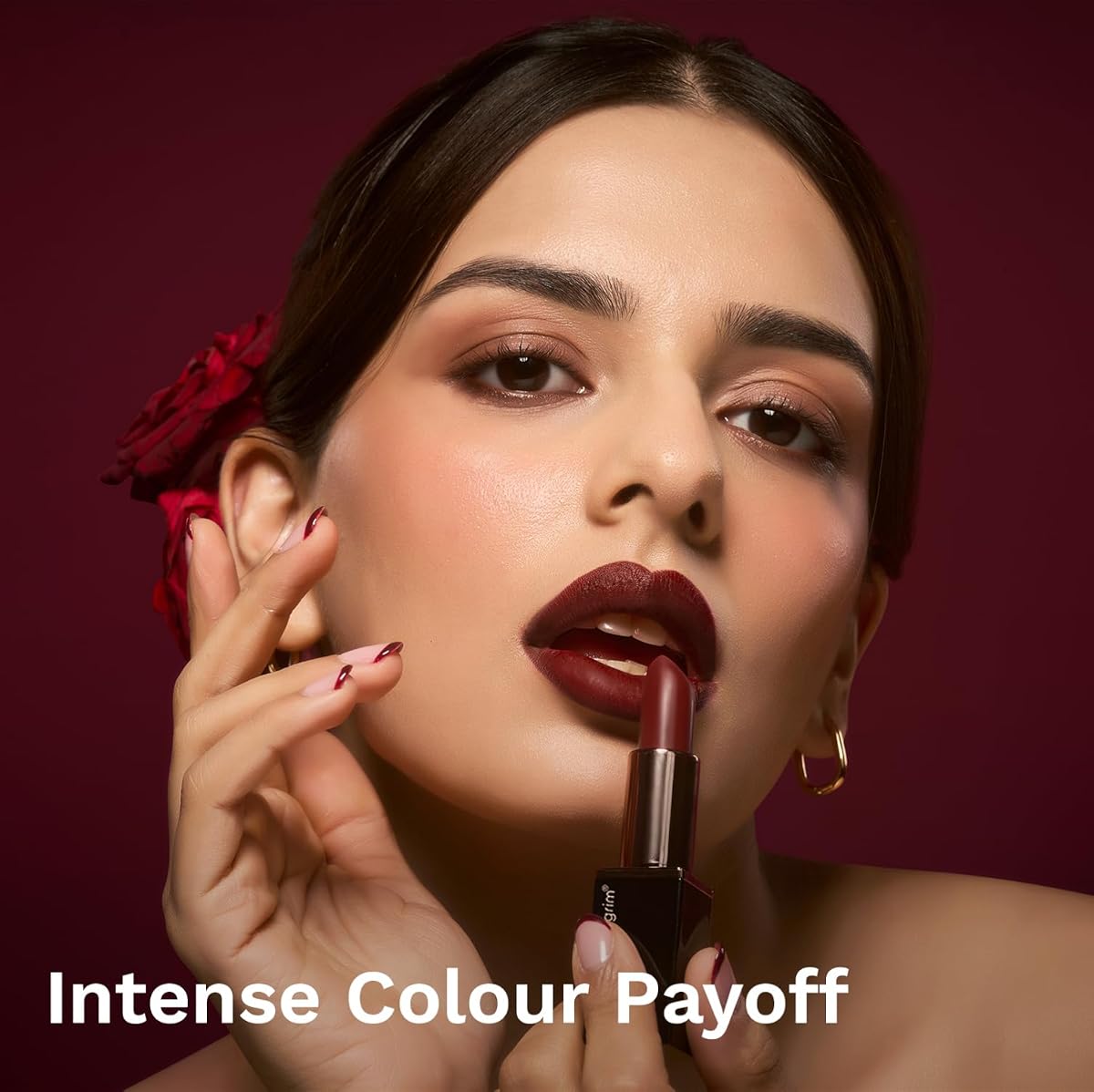 Pilgrim Matte Me Up Bullet Lipstick with SPF 30 - Cinnamon Lust 4.2g - Image 4