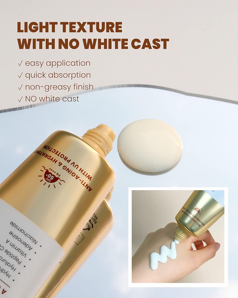 K-SECRET SEOUL 1988 Collagen Boosting Secret Sun Lotion, 560,000ppm Collagen, 50ml - Image 5