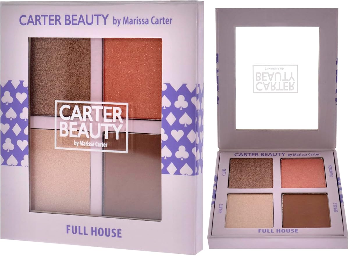 Carter Beauty Full House Blush and Highlighter Palette - 3.5g - Image 4