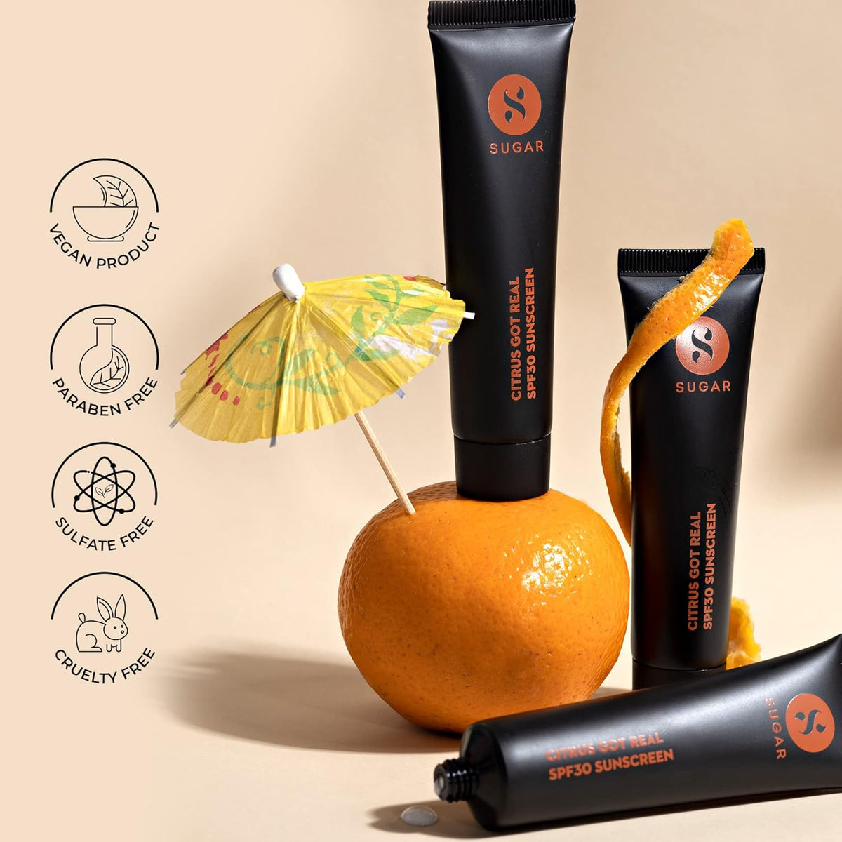 Sugar Cosmetics SUGAR Citrus Got Real SPF30 Sunscreen 30ml - Image 2