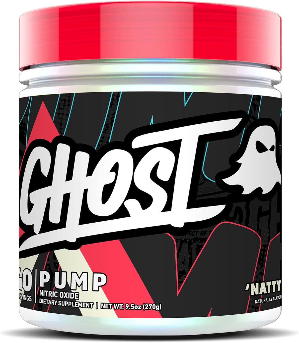 GHOST PUMP V2 Natty - Sports Nutrition Supplement, 40 Servings