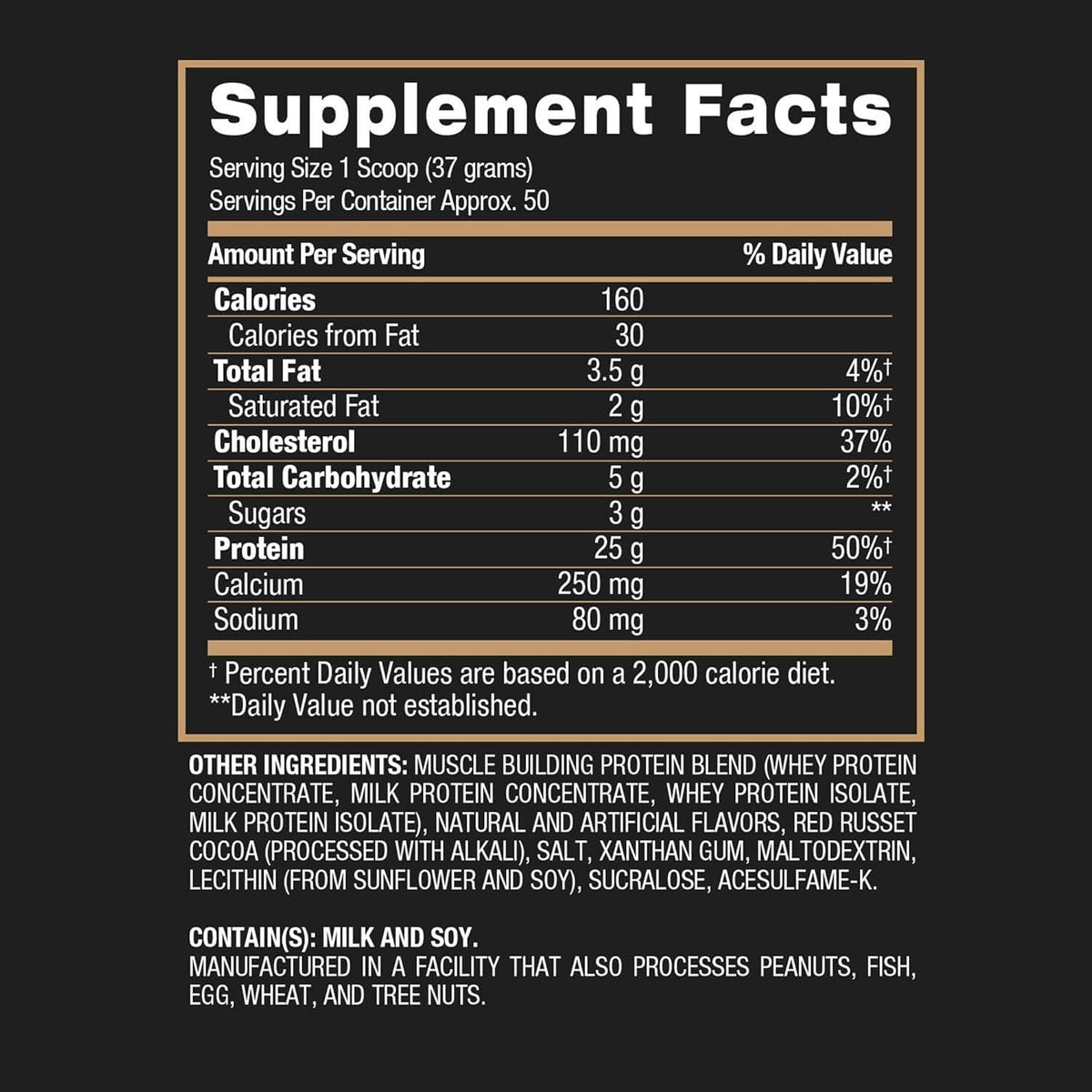 BPI Sports Nutrition Whey HD - Chocolate Cookies 4.1 lb 50 Servings - Image 8