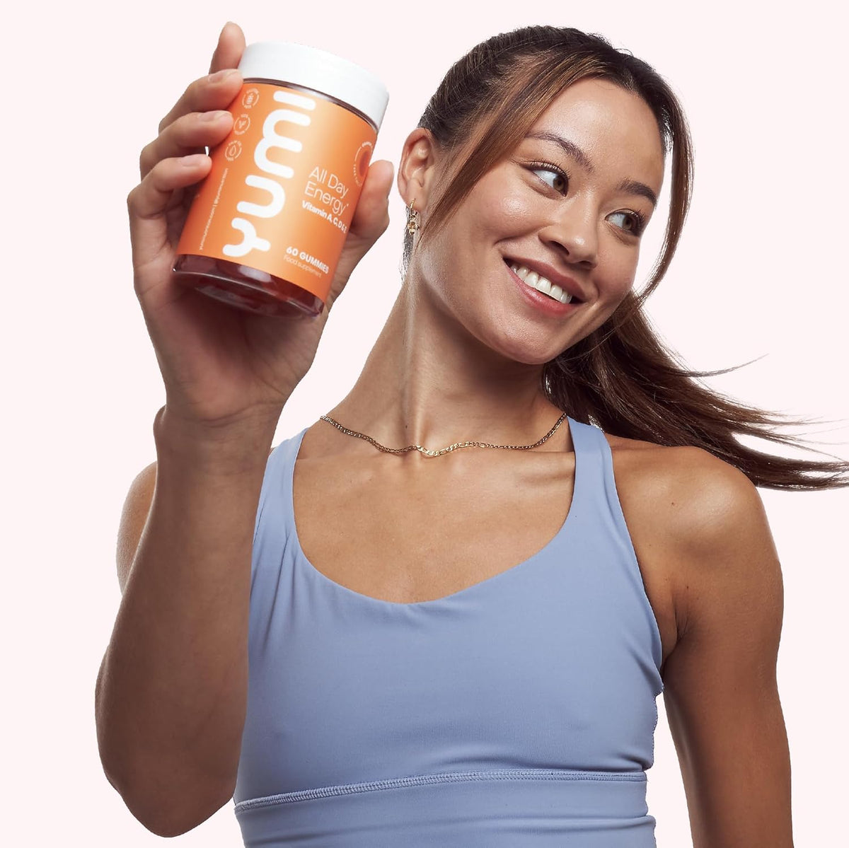 Yumi All Day Energy Multivitamin Gummies - Orange Flavour, 60 Count - Image 5