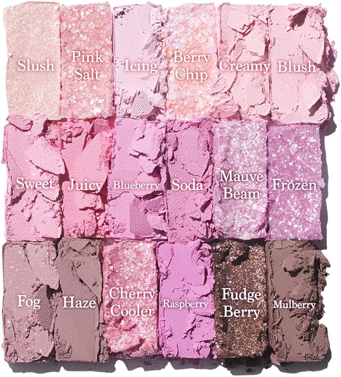 Dasique Shadow Palette #18 Berry Smoothie - Colour Cosmetics - Image 2