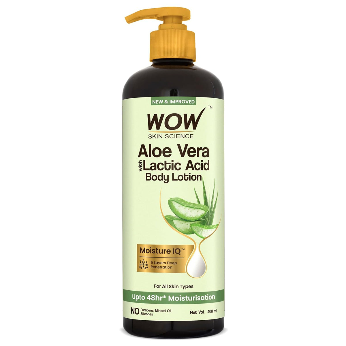 Wow Skin Science Aloe Vera Body Lotion - 400 ML