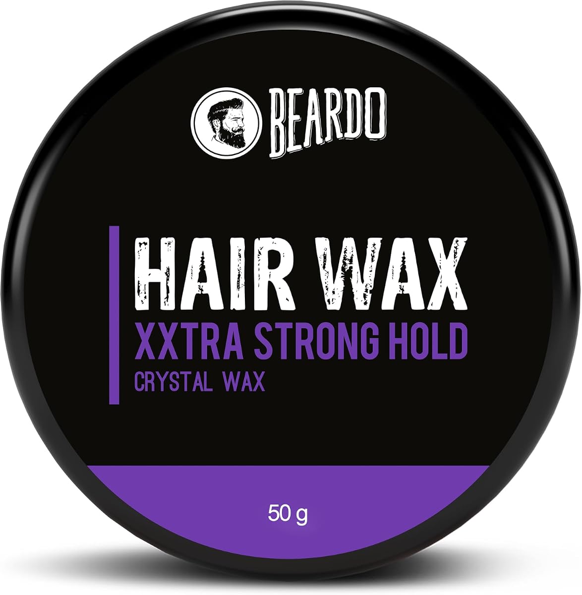 Beardo XXtra Strong Hold Hair Wax - Extra Stronghold Glossy Finish, 50g