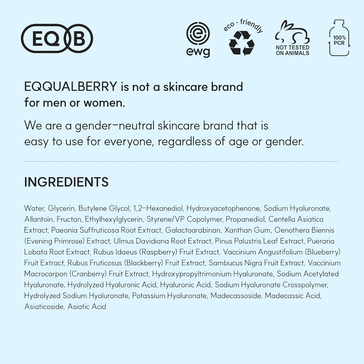 Eqqualberry Swimming Pool Toner Pads with Hyaluronic Acid & Plant Extracts - 70 Sheets - Image 7