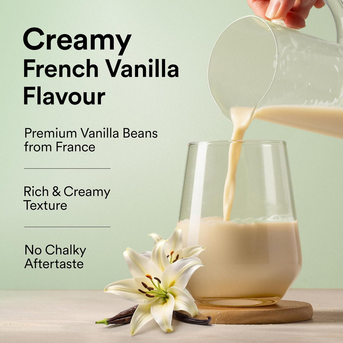 Wellbeing Nutrition Superfood Plant Protein - French Vanilla Caramel, 907g, 28 Servings - Image 5