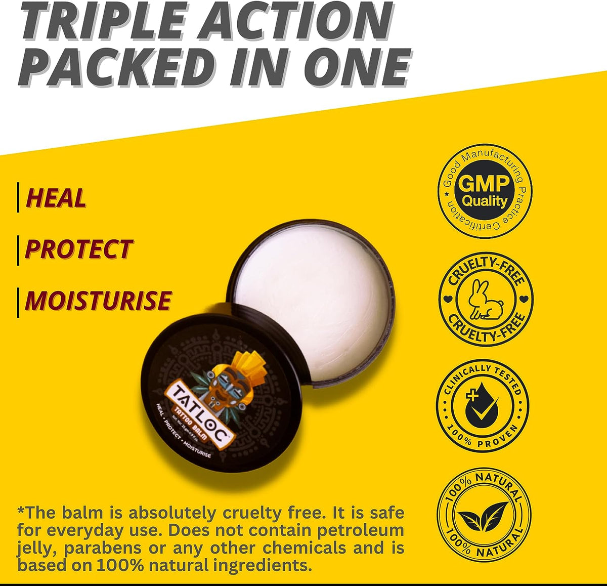 Tatloc Tattoo Balm - Body Care, 25 gm - Image 3