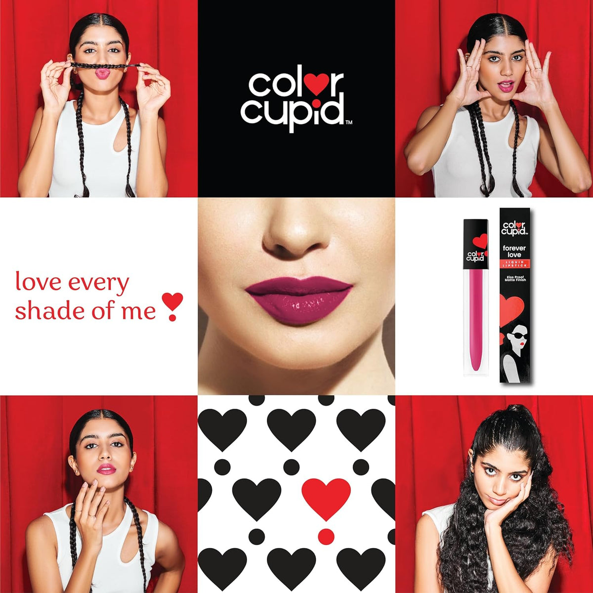 Color Cupid Long Stay Liquid Lipstick - Pink-P LL9, 4ml - Image 4