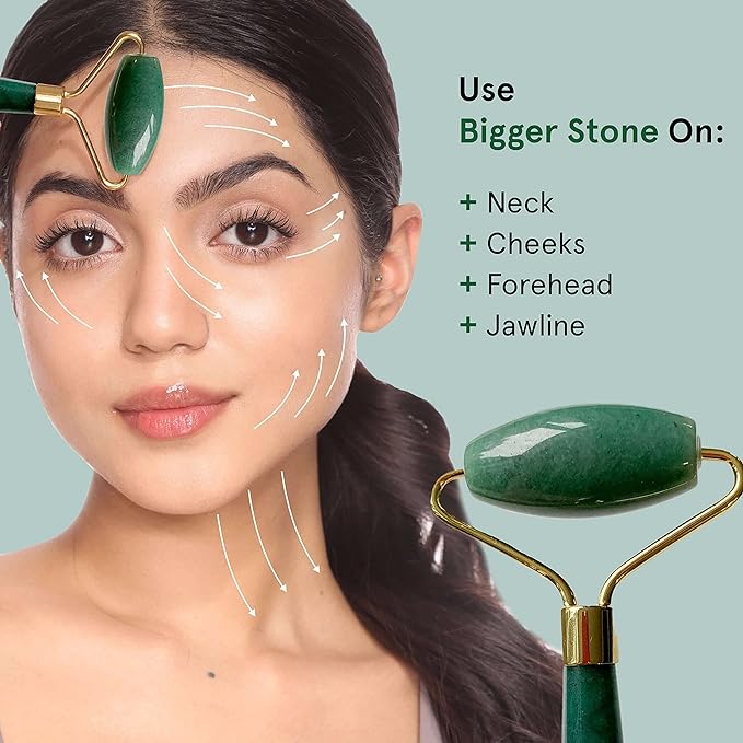 Be Bodywise Jade Face Roller - 100% Natural Jade - Single Device - Image 4