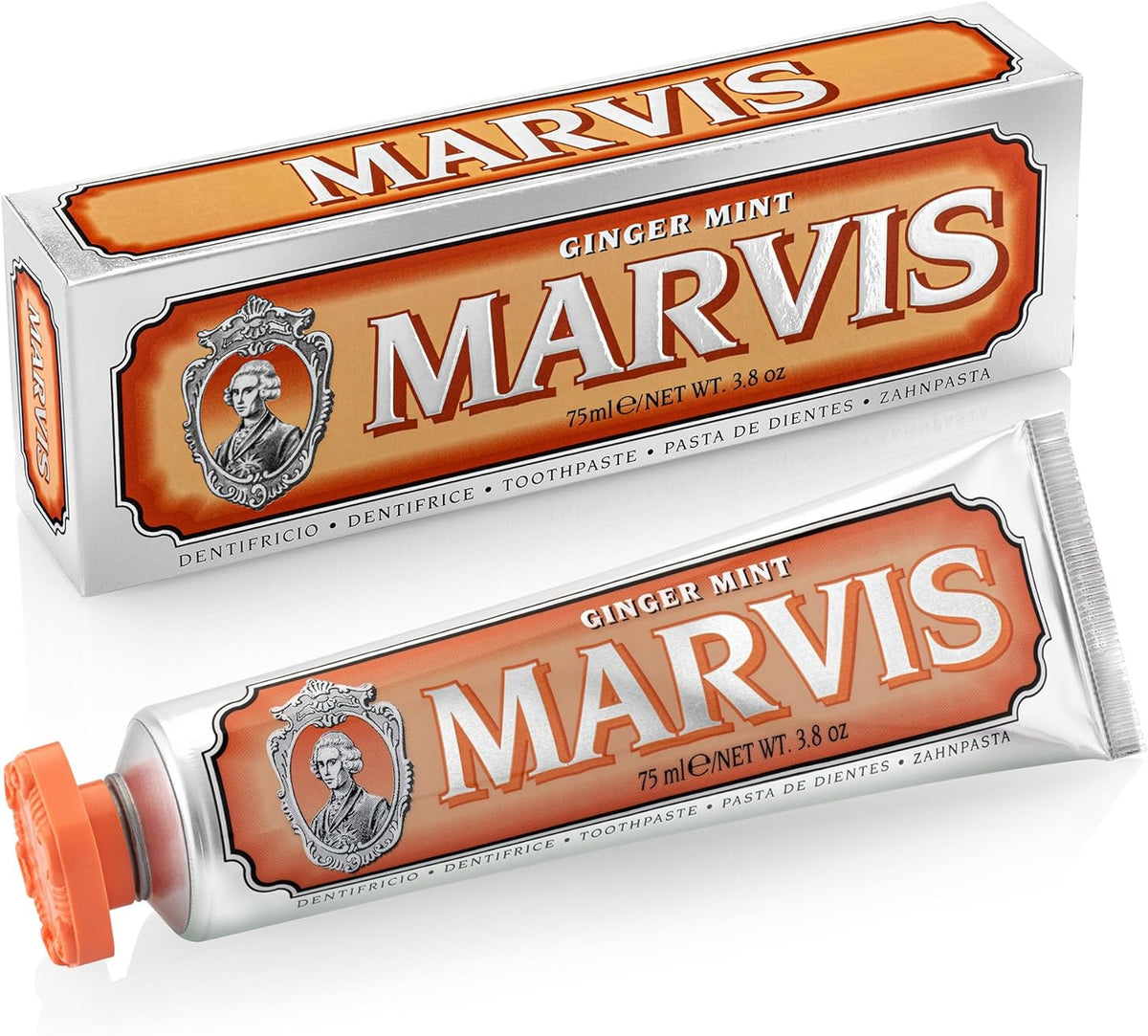 Marvis Ginger Mint Toothpaste 75ml - Oral Care