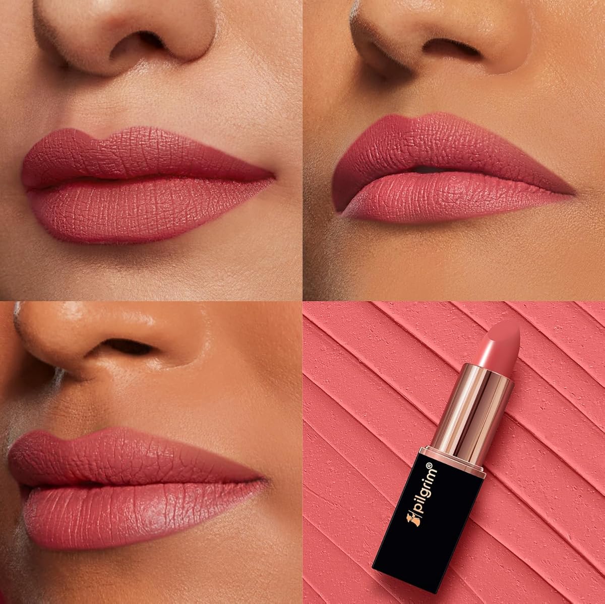 Pilgrim Bullet Lipstick - Pink Romance, SPF 30, 4.2g - Image 2