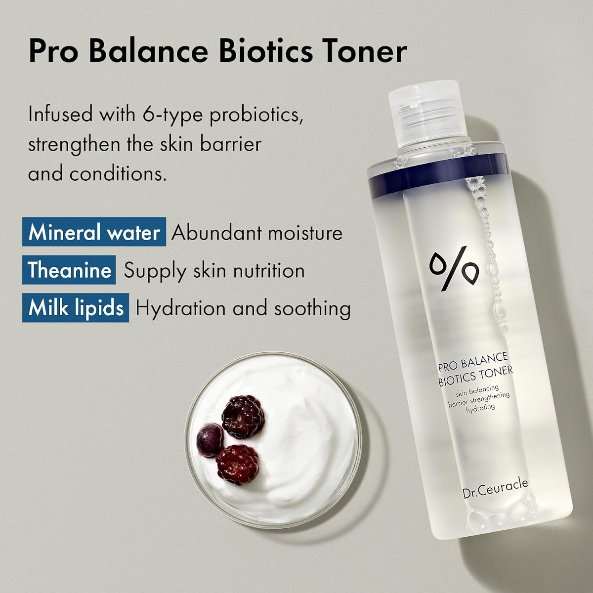 Dr.Ceuracle Pro Balance Biotics Hydrating Toner - 300ml - Image 2