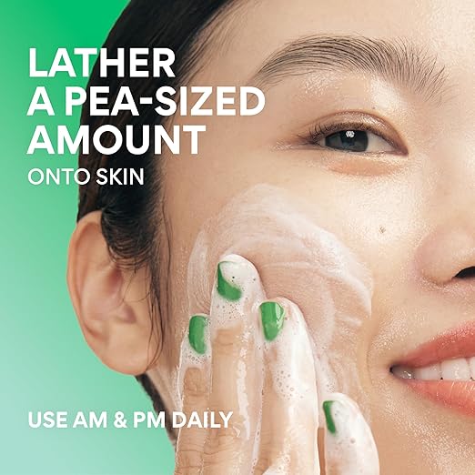 Innisfree Green Tea Amino Cleansing Foam - Face Cleanser with Green Tea, 150g - Image 4