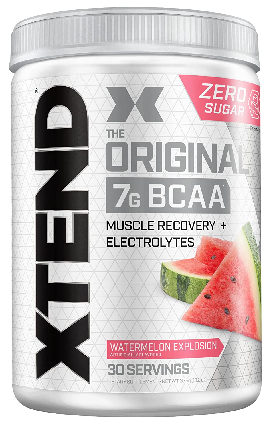 XTEND Original BCAA Powder - Watermelon Explosion, Zero Calorie, 30 Servings
