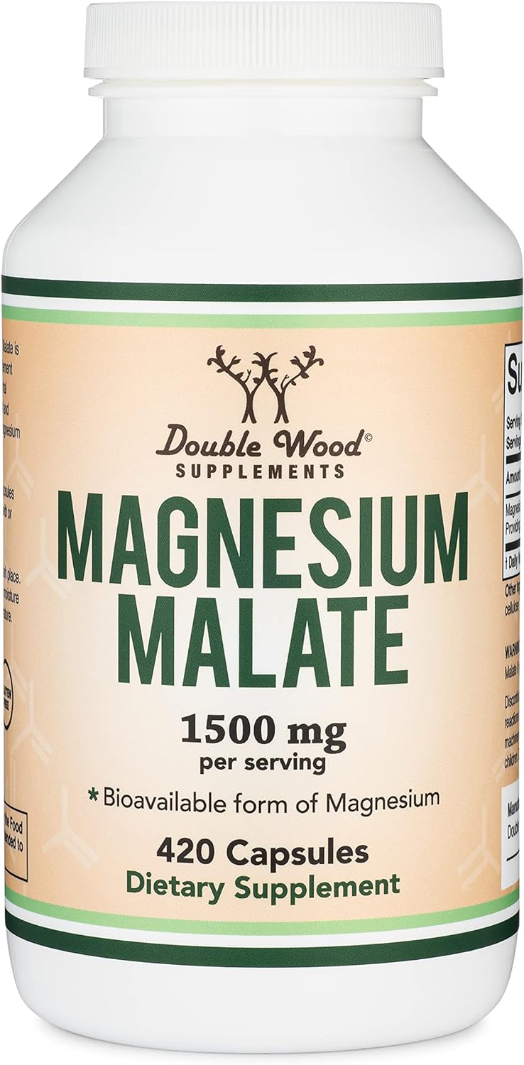 Doublewood Magnesium Malate Capsules - 420 Count - Image 5