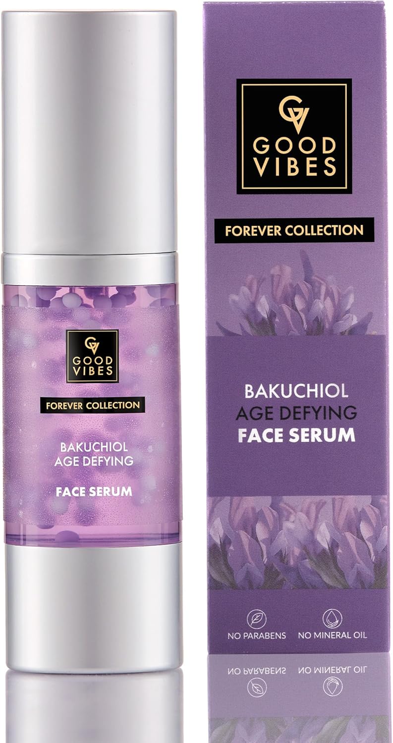 Good Vibes Bakuchiol Age Defying Face Serum, 30ml