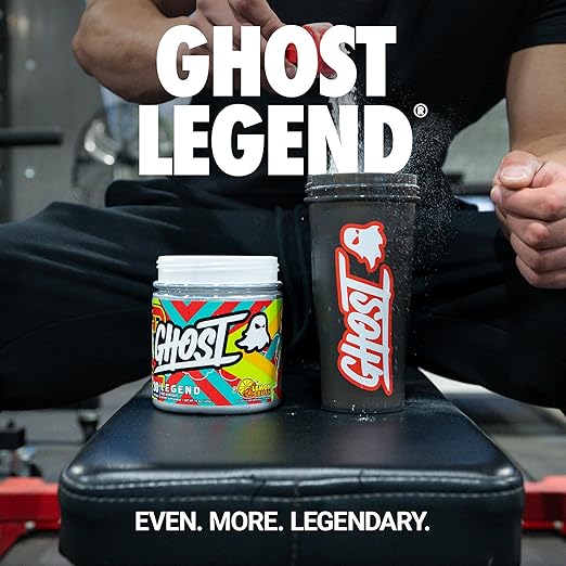 Ghost Legend V3 Lemon Crush Pre-Workout Powder, 30 Servings, 435g - Image 3