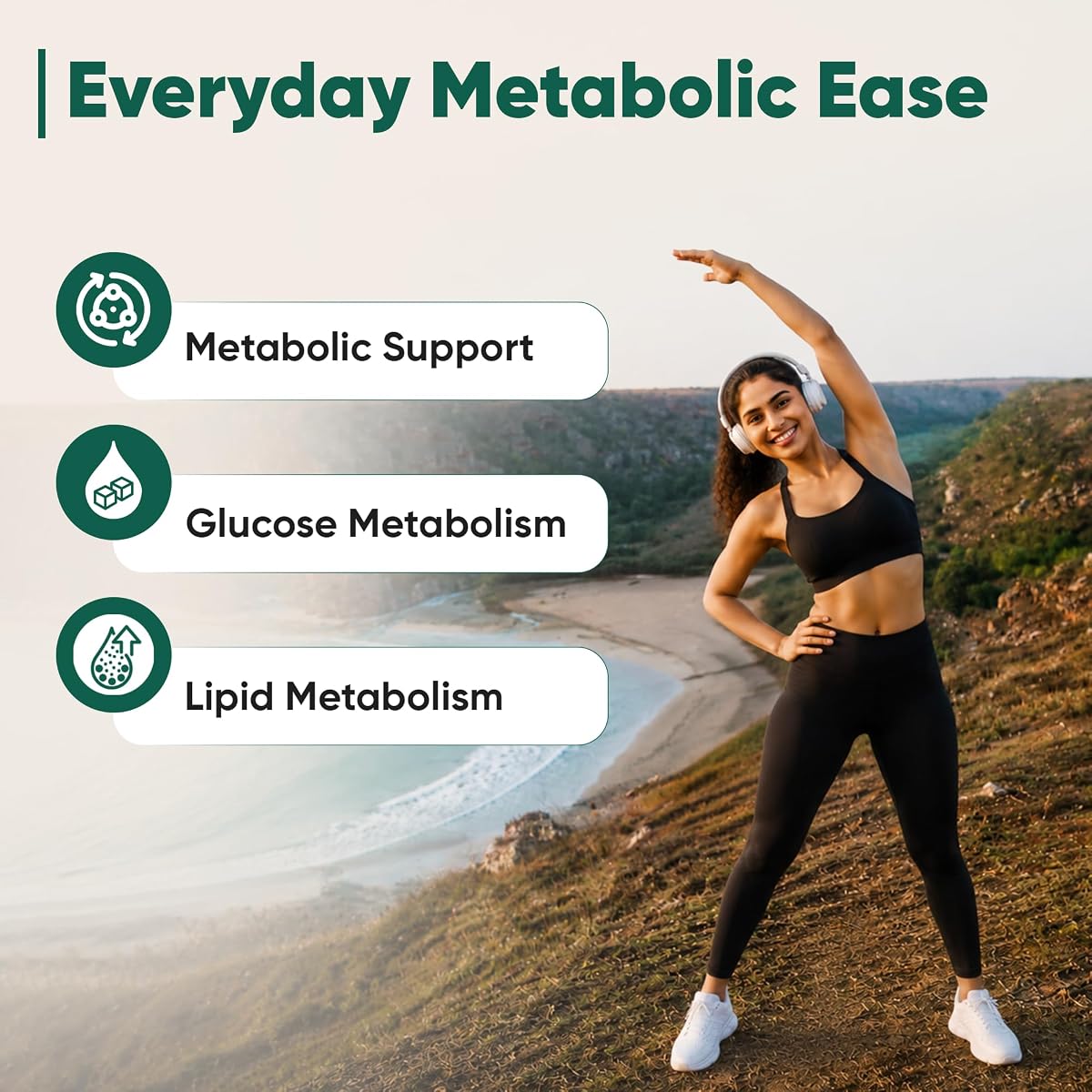 Ambrosial Berberine HCL Capsules - Herbal Diabetes Care, 500mg, 60 Count