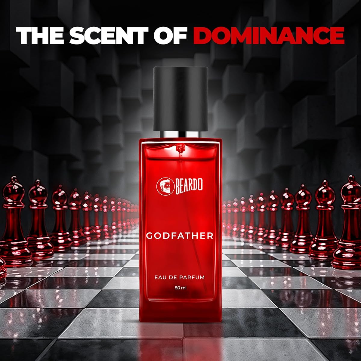Beardo Godfather Perfume - Aromatic, Spicy EDP for Men, 50ml - Image 4