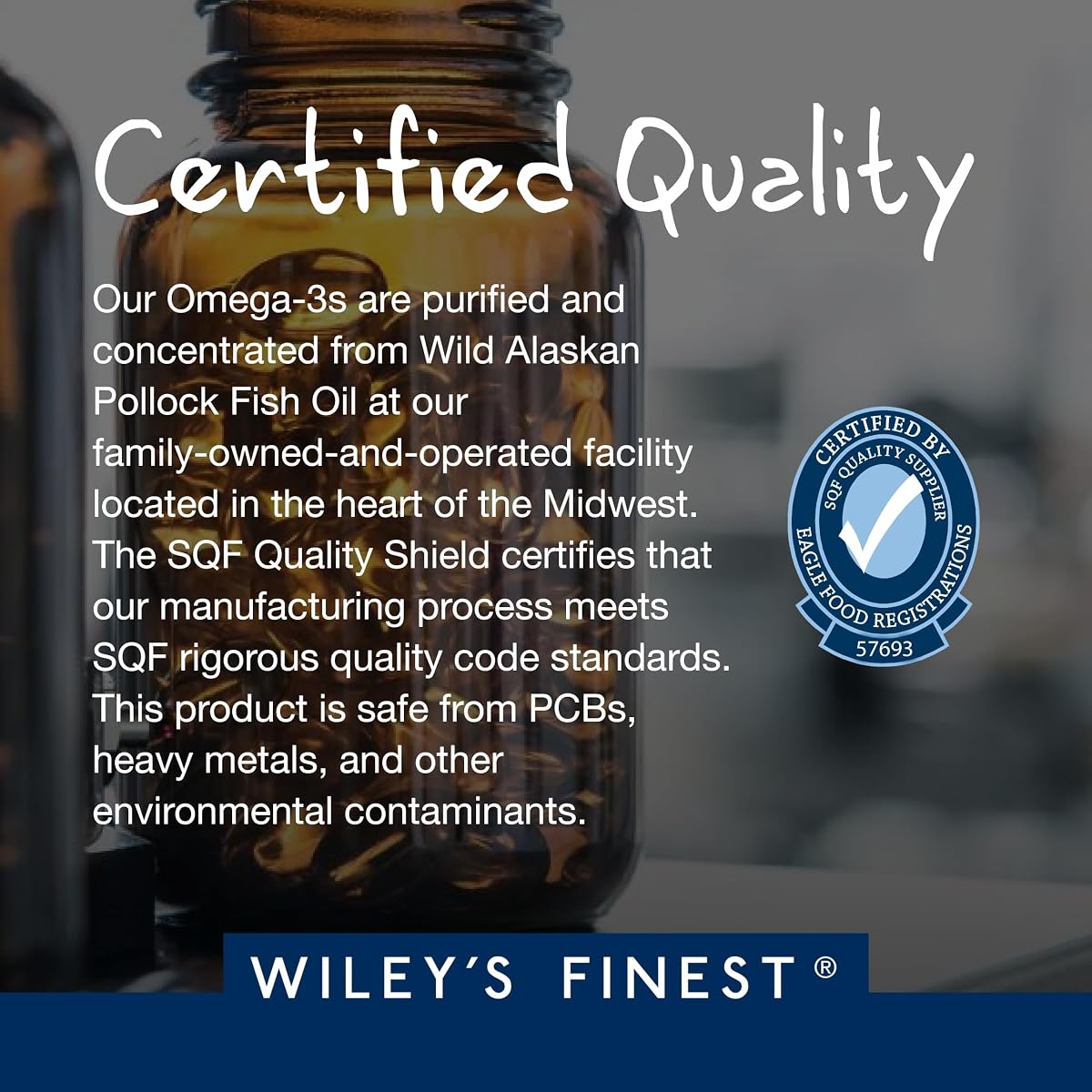 Wiley's Finest Peak EPA Softgels - High Omega-3, 30 Count - Image 6