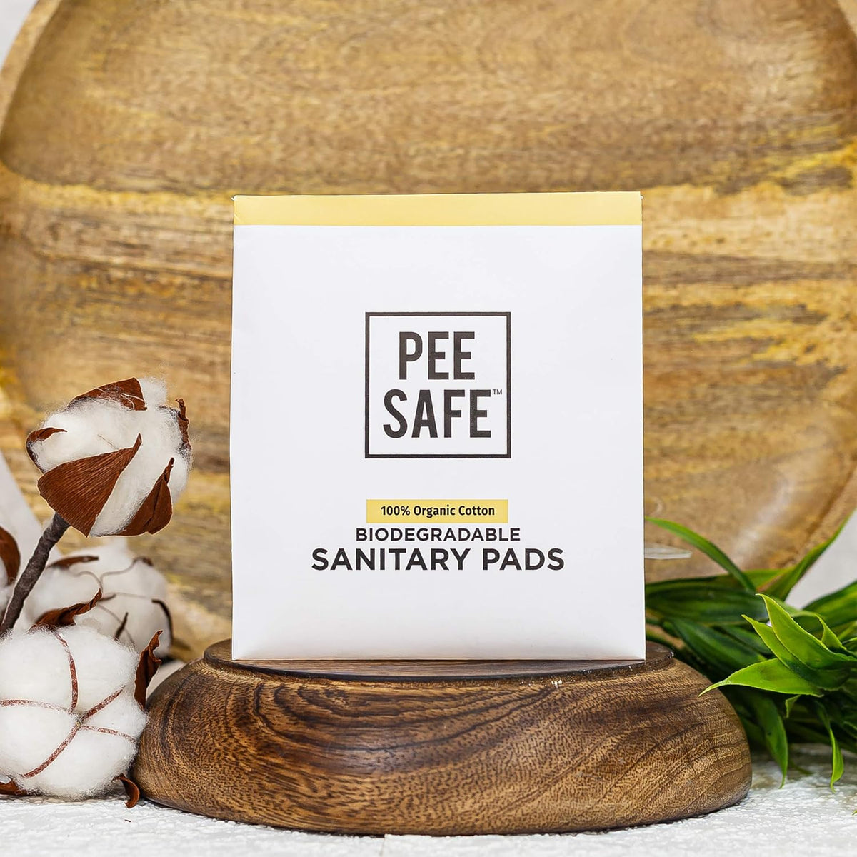 Pee Safe Biodegradable Sanitary Pads - Regular 10 Pack - Image 2