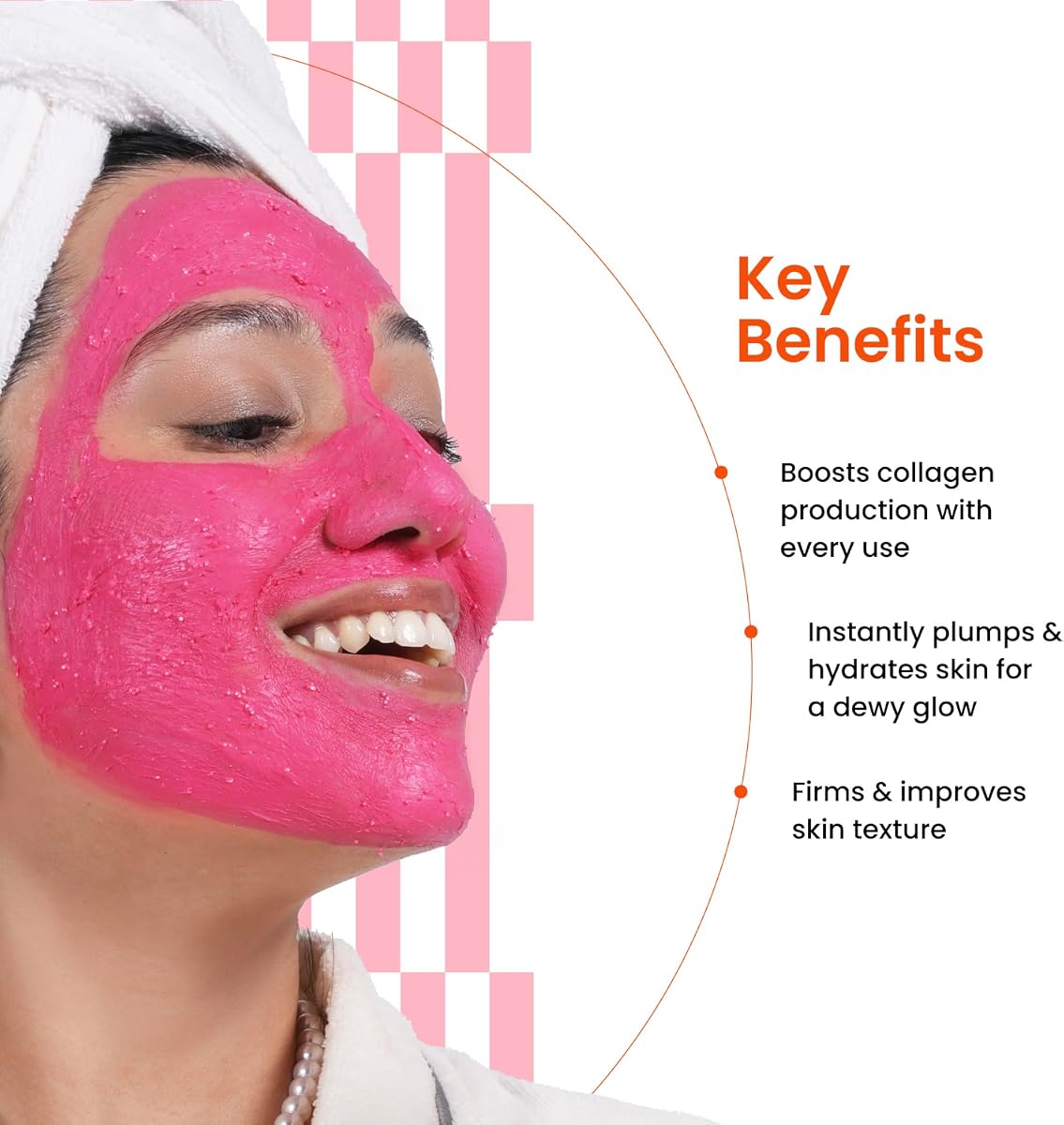 Foxtale Mon Cheri Cherry Collagen Whipped Clay Mask - 75g - Image 2