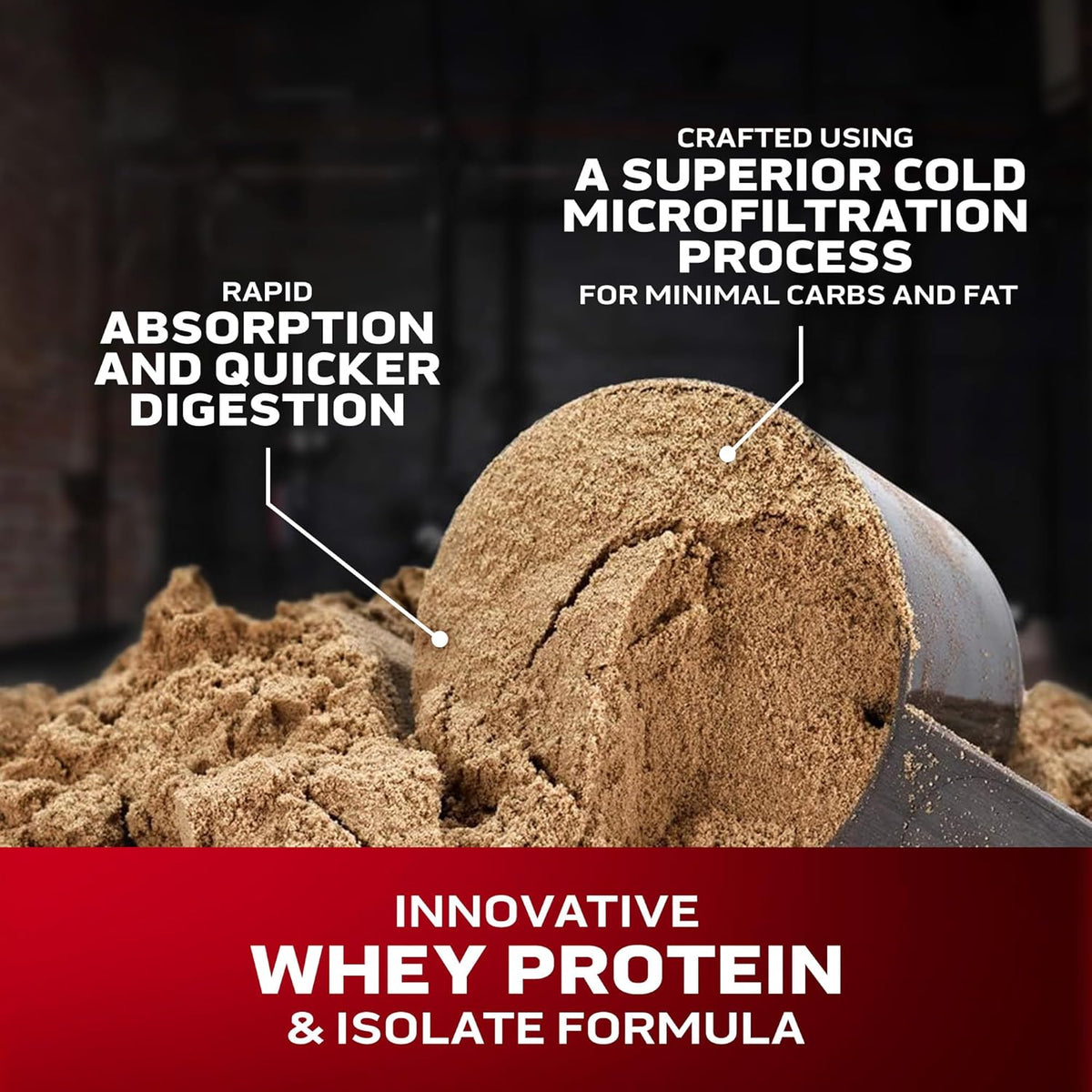Muscletech Nitro Tech Whey Gold Vanilla Cream - 5lb (2.27kg) - Image 4