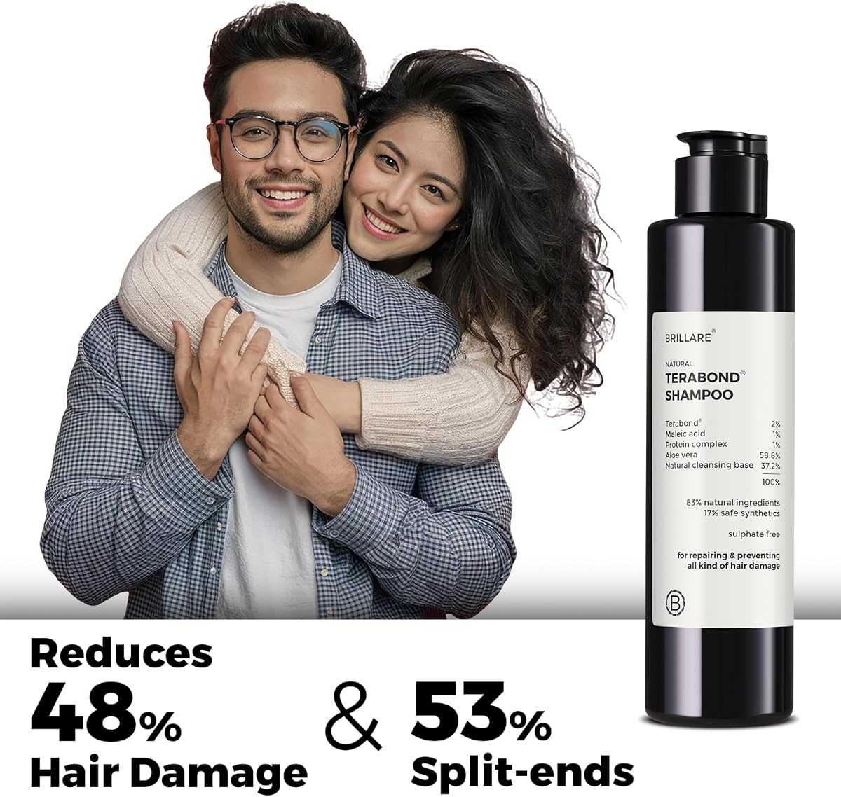 Brillaire Terabond Shampoo with US-Patented Molecule - 200ml - Image 2