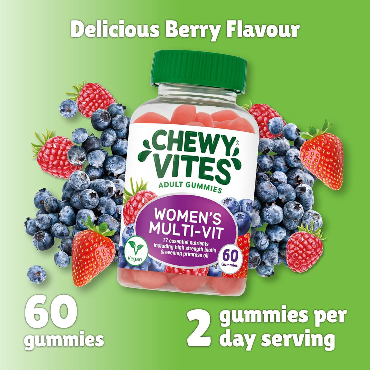 Chewy Vites Women's Multivitamin Gummies - 60 Count - Image 4