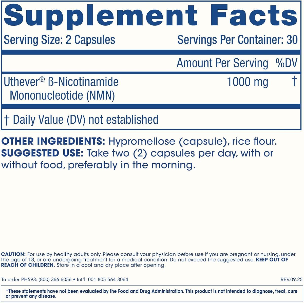 PROHEALTH Pro Health NMN Pro 1000 - High Potency Nicotinamide Mononucleotide, 60 Capsules - Image 5