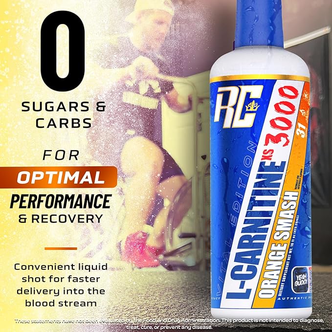 Ronnie Coleman L Carnitine XS 3000 Orange Smash - 473mL Liquid - Image 7