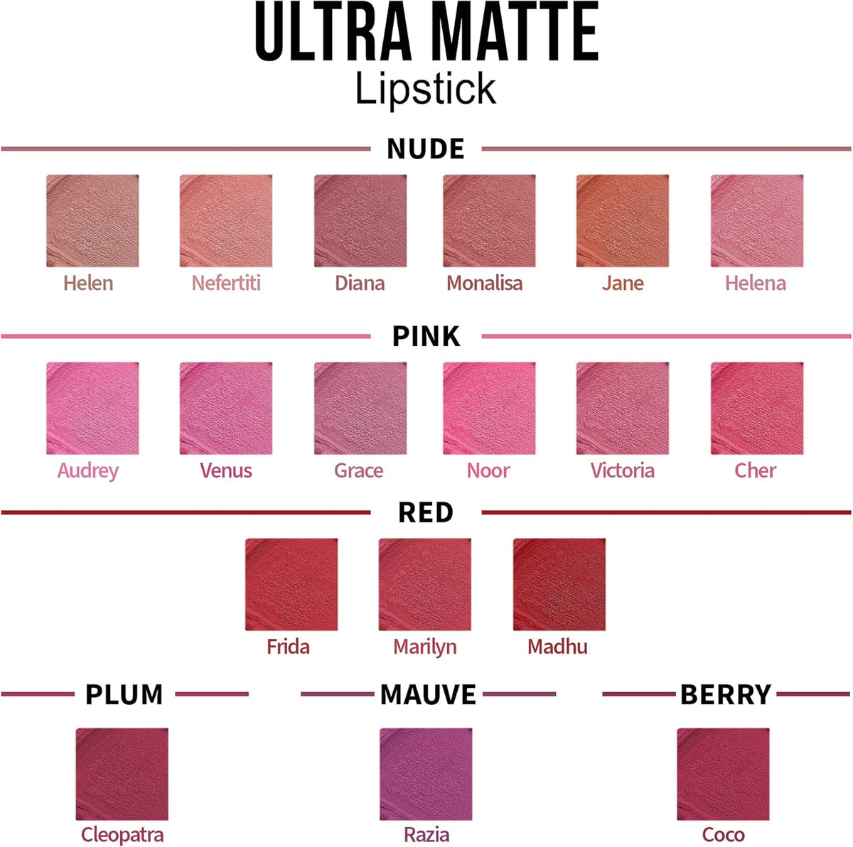 Nykaa Ultra Matte Lipstick Marilyn 10 - Rich Colour, 4.2g - Image 6