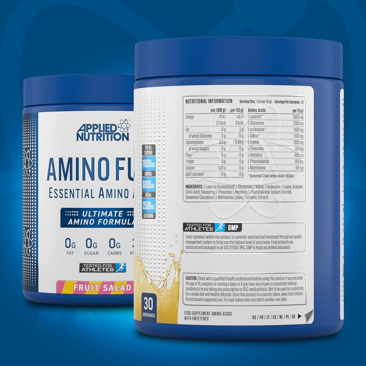 Applied Amino Fuel EAA Fruit Salad - Sports Nutrition Powder, 390g - Image 5