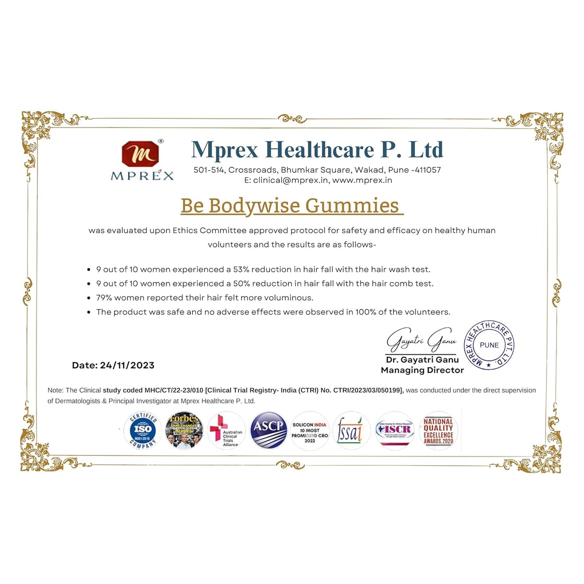 Be Bodywise Biotin Hair Gummies - 90 Day Pack - Image 8