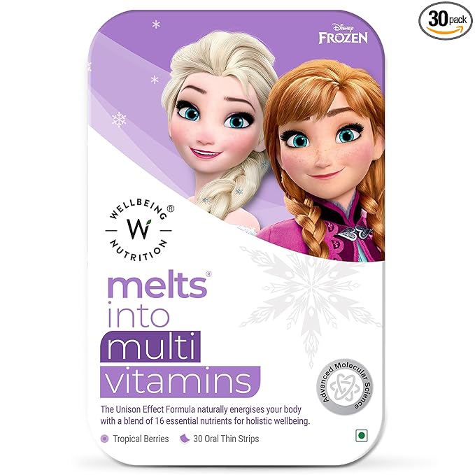 Wellbeing Nutrition Disney Frozen Melts Tropical Berry - 30 Oral Strips