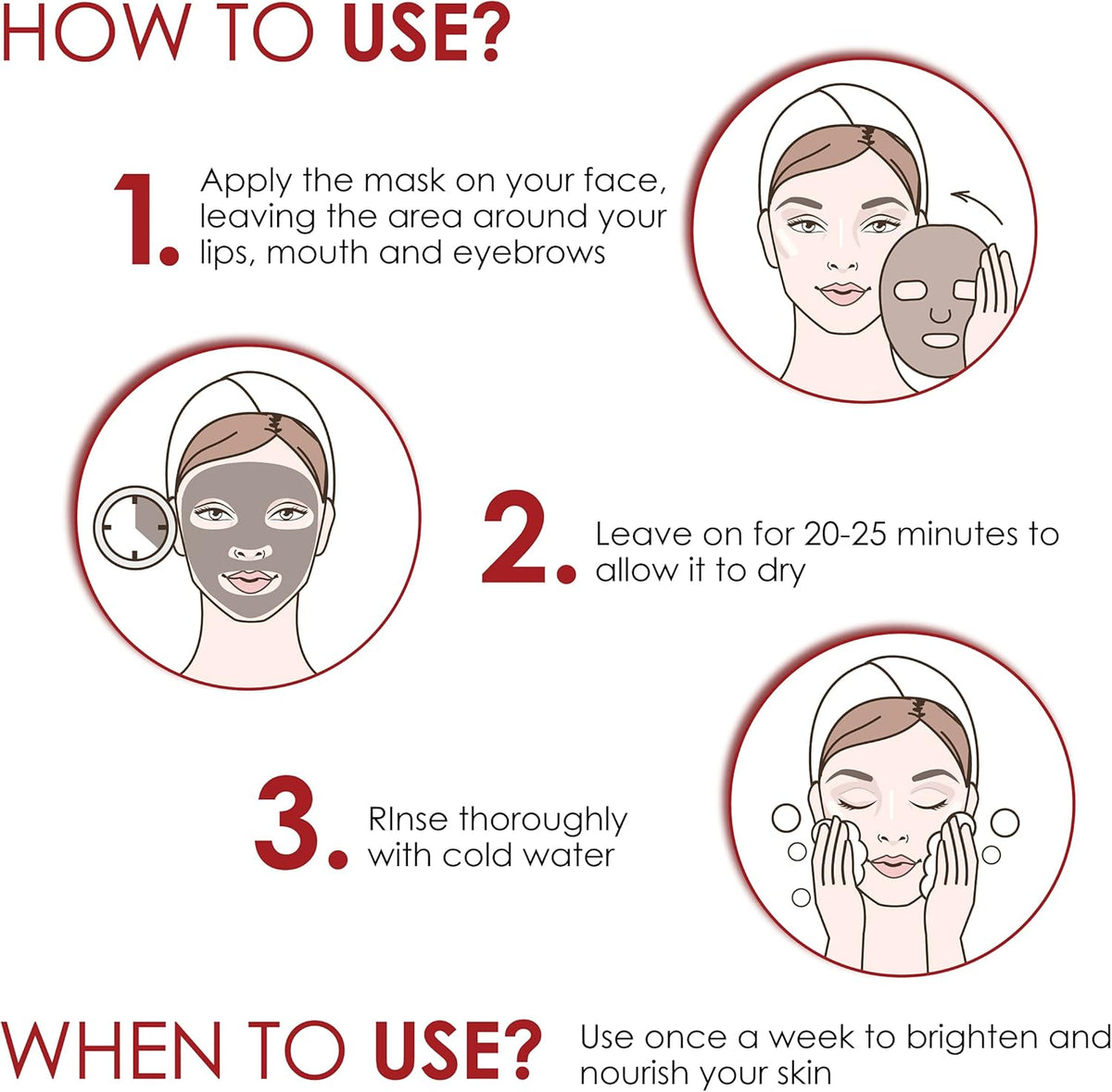 Good Vibes Rosehip Skin Glow Face Mask - 50g Exfoliator - Image 7